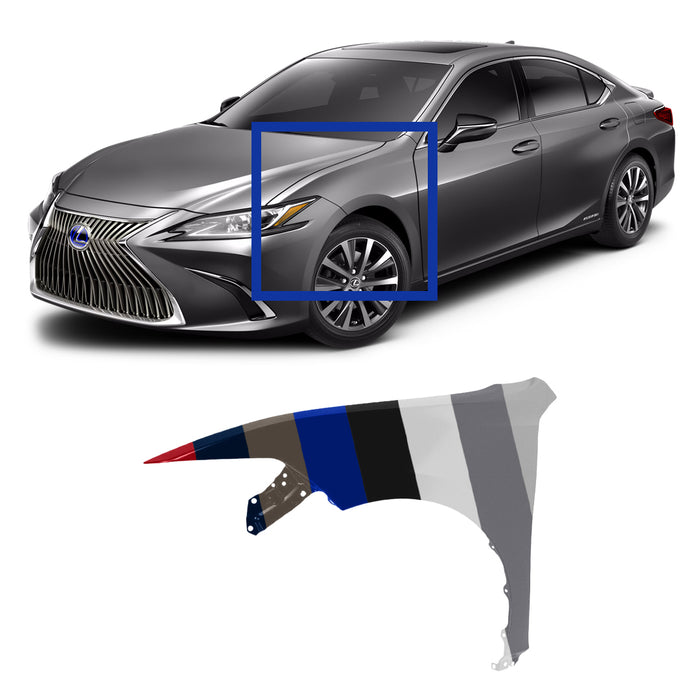 Lexus ES250/ES300H/ES350 Driver Side Fender - LX1240140