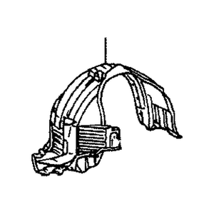 Passenger Side Fender Liner image