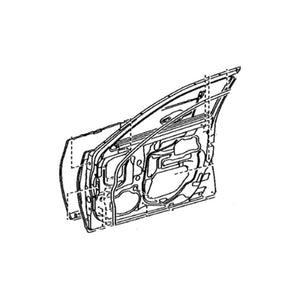 Carcasa de la puerta delantera del lado del conductor image
