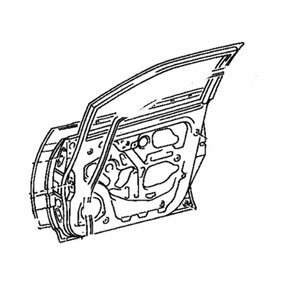 Front Passenger Side Door Shell image