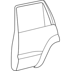 Carcasa de la puerta trasera del lado del conductor image