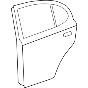 Rear Driver Side Door Shell image