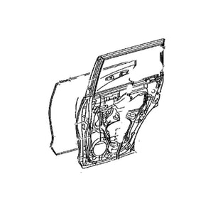 Rear Passenger Side Door Shell image