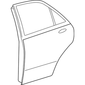 Rear Passenger Side Door Shell image