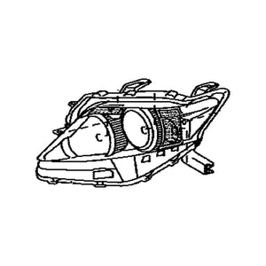 Driver Side Headlight Assembly image