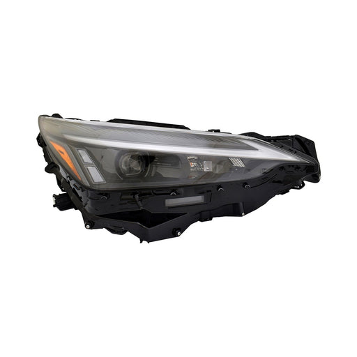 Lexus NX250/NX350/NX350h Passenger Side Headlight Assembly W/O Adaptive Headlamps Single Beam North America Built Composite - LX2503194