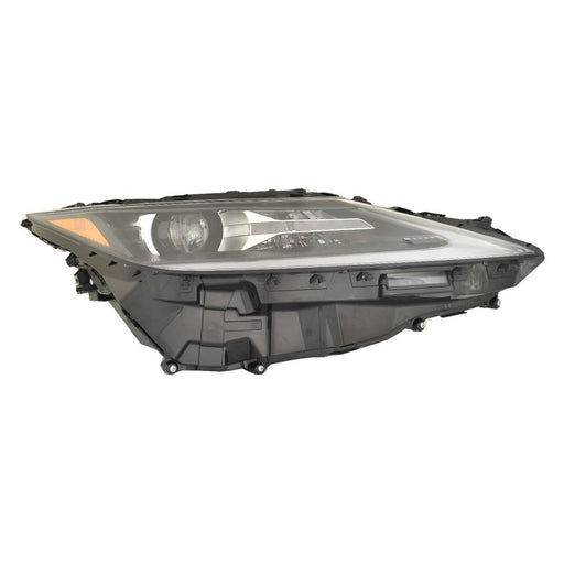 Lexus RX450hL Passenger Side Headlight Lens Housing Single Beam - LX2519167