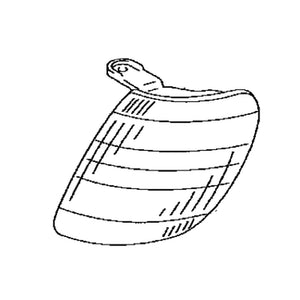 Front Passenger Side Turn Signal Light Lens image