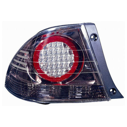 Lexus IS300 Tail Light Set 4 Lamp Set Led Design W/Gunmetal Painted Housing 4 Door Sedan - LX2811105