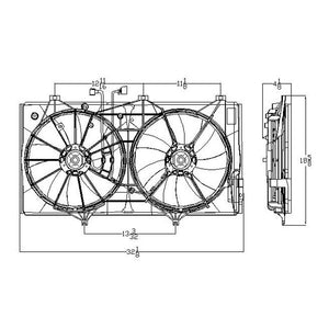 Engine Cooling Fan Assembly image