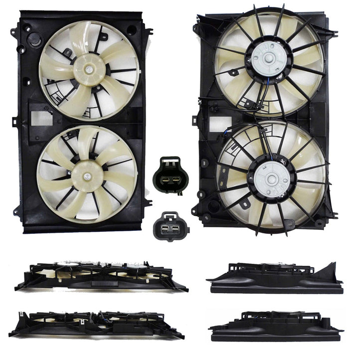 Lexus LS460/LS600h Engine Cooling Fan Assembly Motor/Blade/Shroud Assy AWD - LX3115124