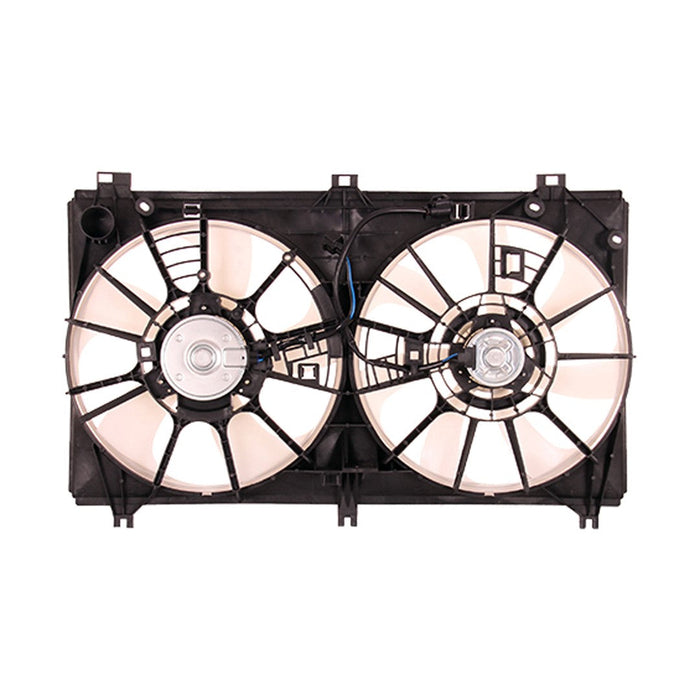 Lexus IS250 CAPA Certified Engine Cooling Fan Assembly Motor/Blade/Shroud Dual Fan Assembly 2.5L V6 - LX3115131C