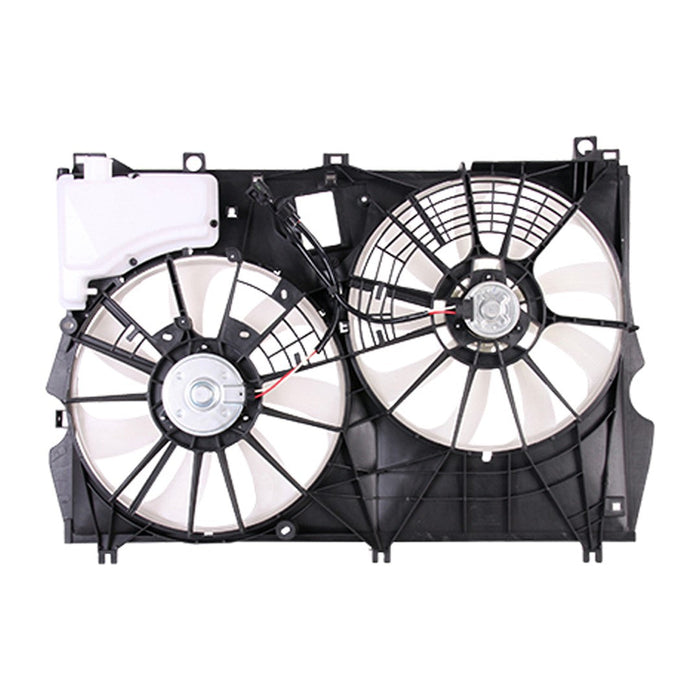 Lexus RX350/RX350L CAPA Certified Engine Cooling Fan Assembly Canada Built W/O Trans Oil Cooler Dual Fan/Cap Assy - LX3115141C