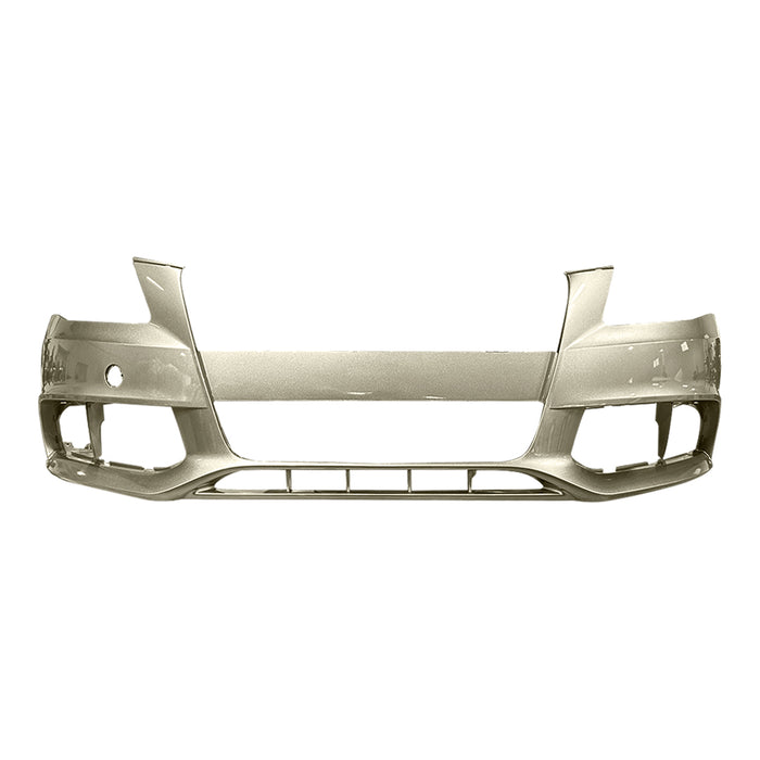 Audi A4 Non S-Line Front Bumper Without Headlight Washer Holes - AU1000162