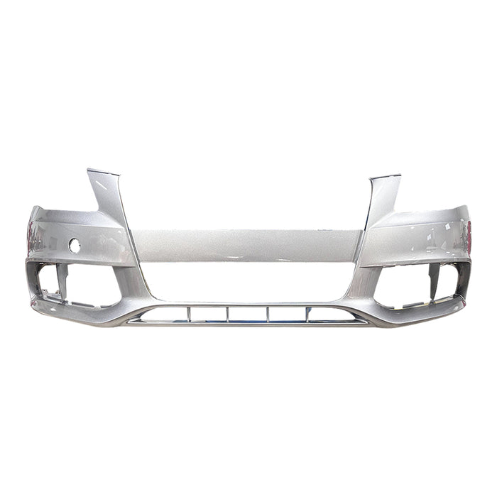 Audi A4 Non S-Line Front Bumper Without Headlight Washer Holes - AU1000162