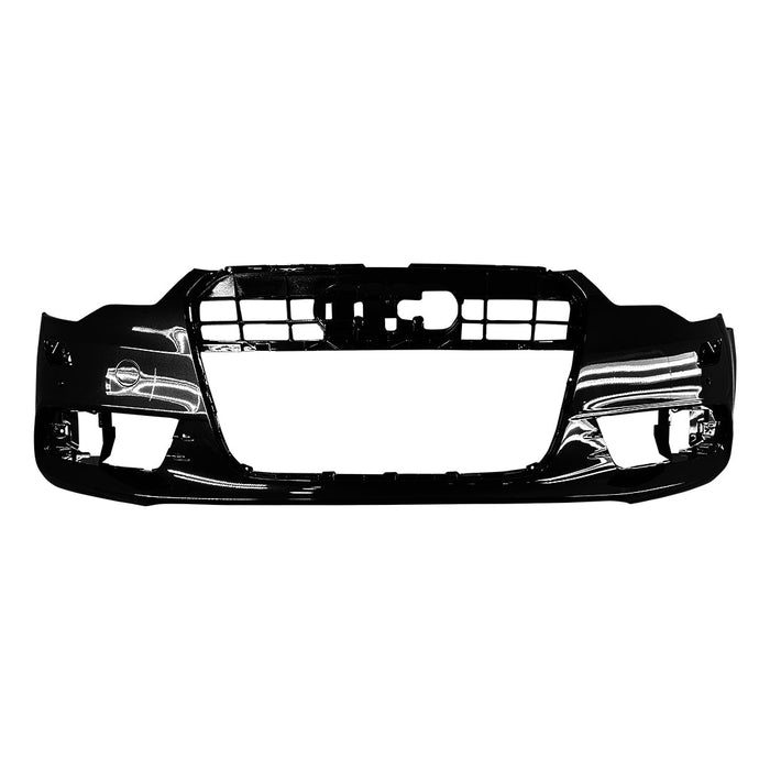 Audi A6 Non S-Line CAPA Certified Front Bumper With Sensor Holes & With Headlight Washer Holes - AU1000208C