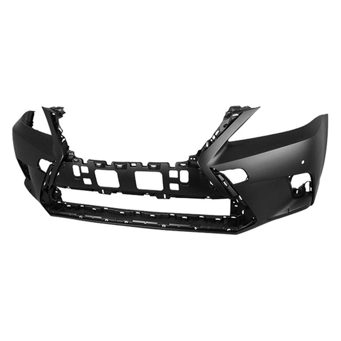 Lexus CT200H CAPA Certified Front Bumper With Sensor Holes Without Headlight Washer Holes - LX1000278C