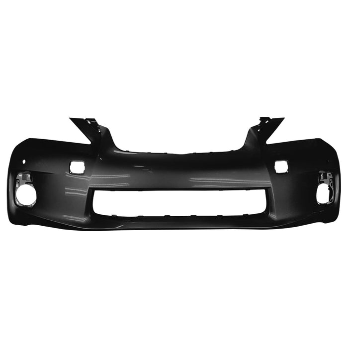 Lexus CT200h Non Sport CAPA Certified Front Bumper Without Headlight Washer Holes & With Sensor Holes - LX1000227C