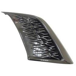 Inserto de rejilla para Lexus ES300H, certificado CAPA, lado del conductor, negro brillante con F-Sport - LX1038134C