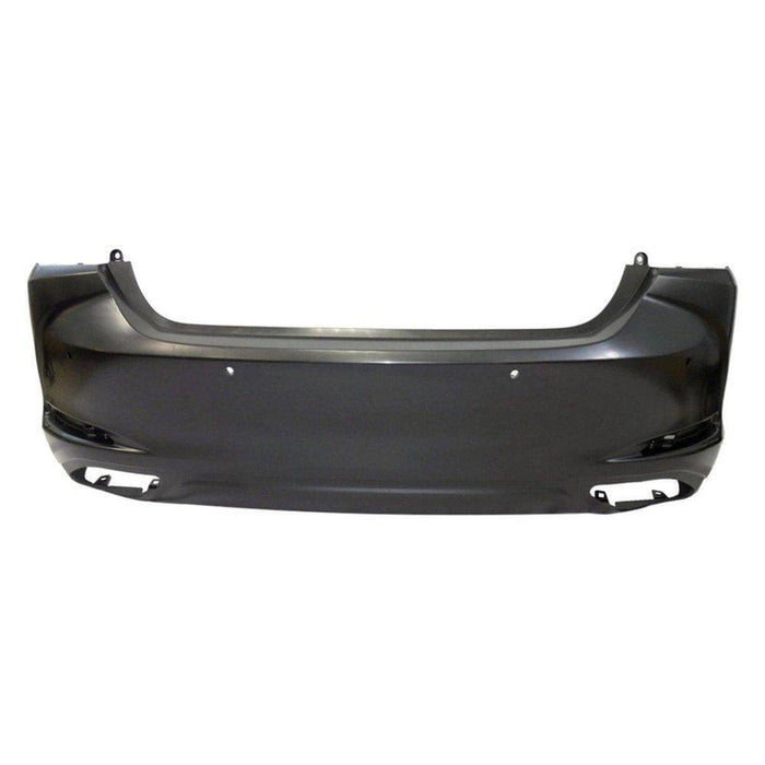 Lexus ES350 Non F-Sport CAPA Certified Rear Bumper With Sensor Holes & For Power Trunk For Japan Manufactured Models - LX1100215C