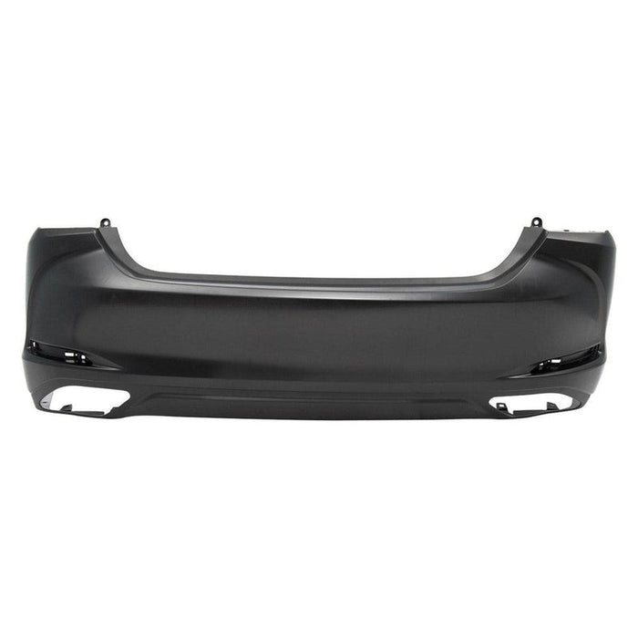 Lexus ES350 Non F-Sport CAPA Certified Rear Bumper Without Sensor Holes & For Automatic Trunk Lid For Japan Manufactured Models - LX1100213C