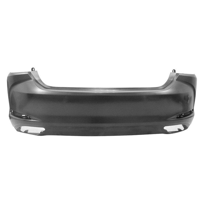 2019-2022 Lexus ES350 Non F-Sport North America Rear Bumper Without Sensor Holes - LX1100208-Partify-Painted-Replacement-Body-Parts