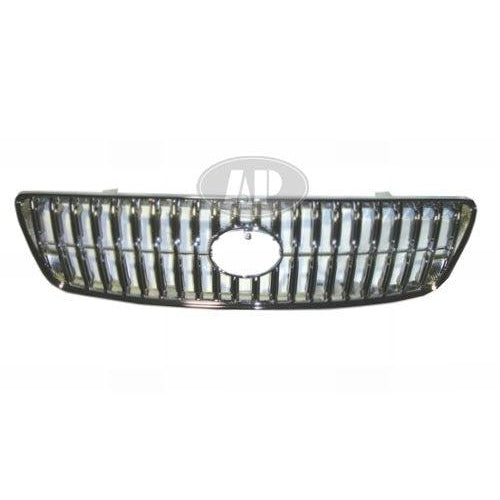 2001-2005 Lexus GS300 Grille Chrome Black - LX1200115-Partify-Painted-Replacement-Body-Parts