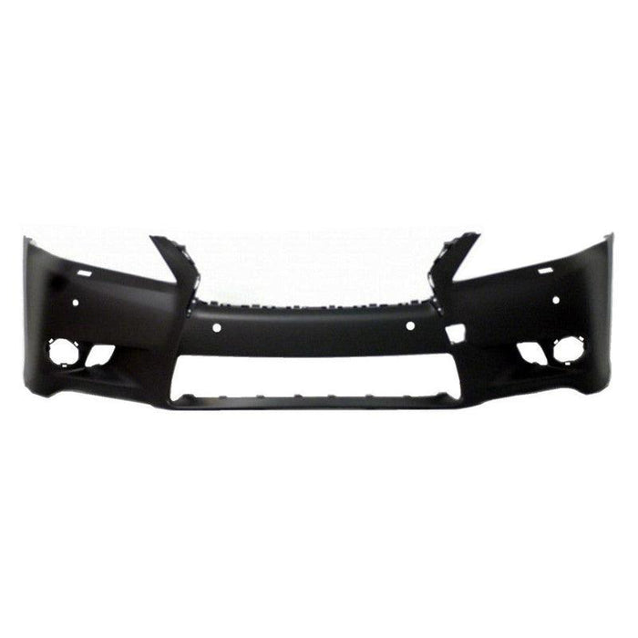 Lexus GS350 CAPA Certified Front Bumper With Sensor Holes/Headlight Washer Holes - LX1000231C