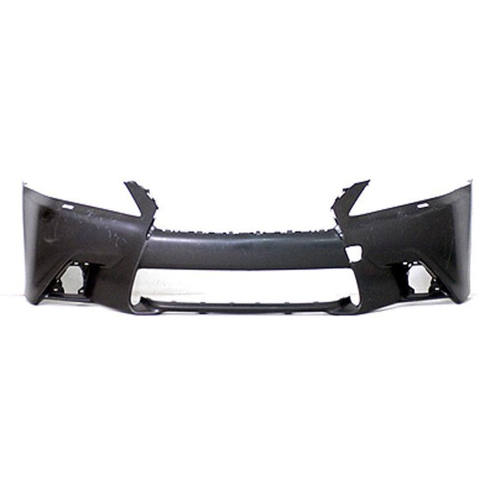 Lexus GS350 CAPA Certified Front Bumper Without Sensor Holes With Headlight Washer Holes - LX1000234C