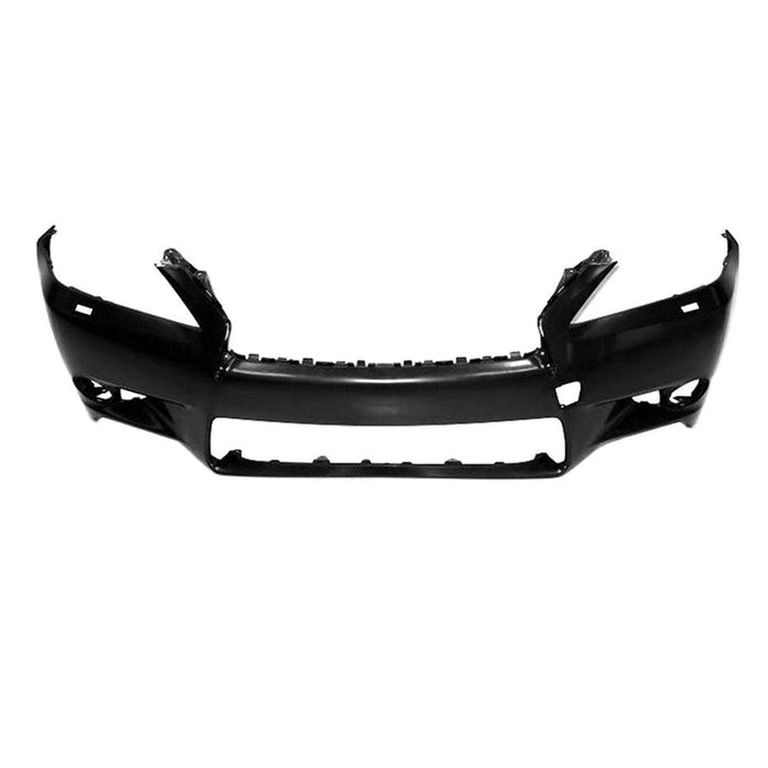 Lexus GS350 CAPA Certified Front Bumper Without Sensor Holes With Headlight Washer Holes - LX1000295C