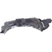 2009-2010 Lexus Is250 Sedan Front Passenger Side Fender Liner - LX1249115-Partify-Painted-Replacement-Body-Parts