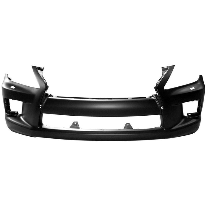 Lexus LX570 CAPA Certified Front Bumper Without Sensor Holes With Headlight Washer Holes - LX1000266C
