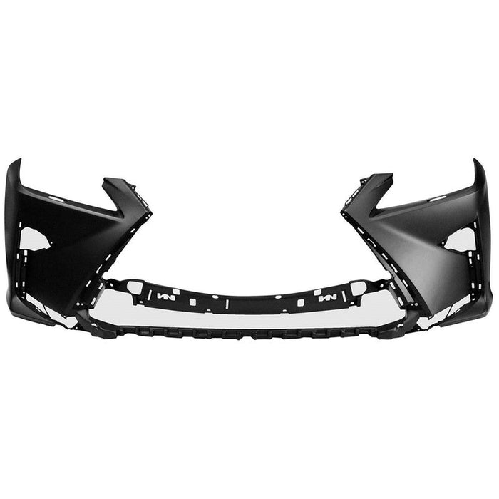Lexus RX350 CAPA Certified Front Bumper Without Sensor Holes With Headlight Washer Holes - LX1000315C