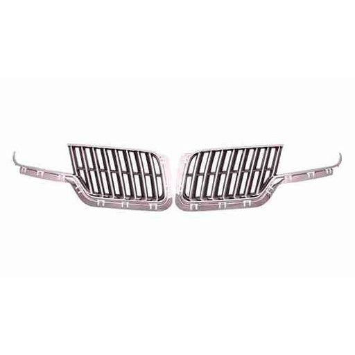 2010-2012 Lincoln MKZ Grille Chrome Dark Gray Driver Side With Sport Package - FO1200546-Partify-Painted-Replacement-Body-Parts