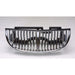 1998-2002 Lincoln Town Car Grille Chrome Black/W - FO1200349-Partify-Painted-Replacement-Body-Parts