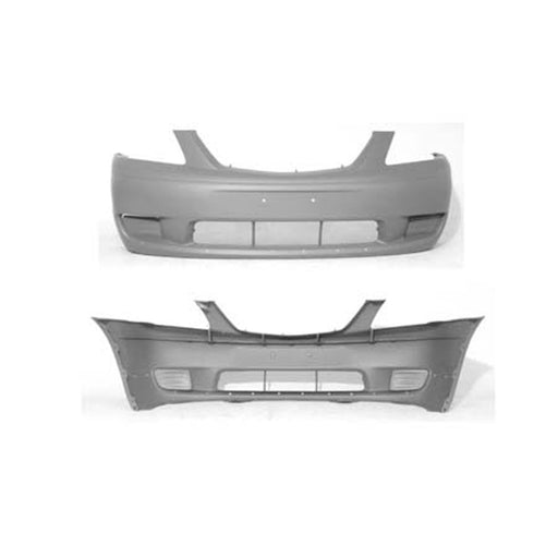 Mazda MPV ES/LX Front Bumper W/Side Molding To 11/1/99 - MA1000178