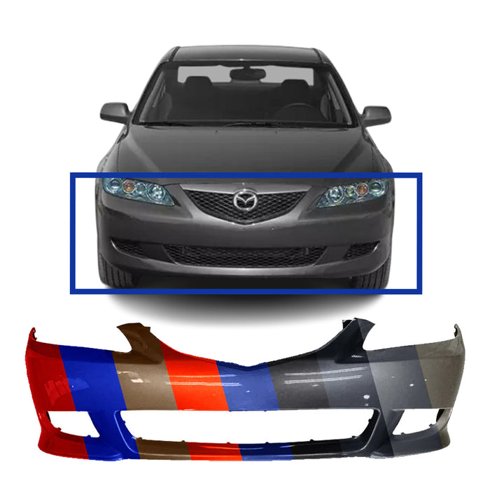 Mazda Mazda 6 CAPA Certified Front Bumper Sport Model - MA1000186C