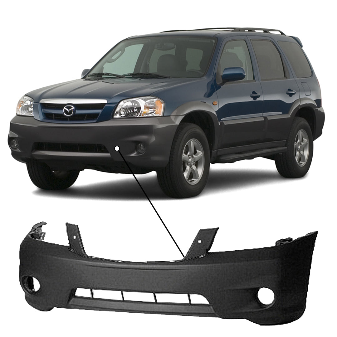 2005-2006 Mazda Tribute Front Bumper - MA1000201 — Partify