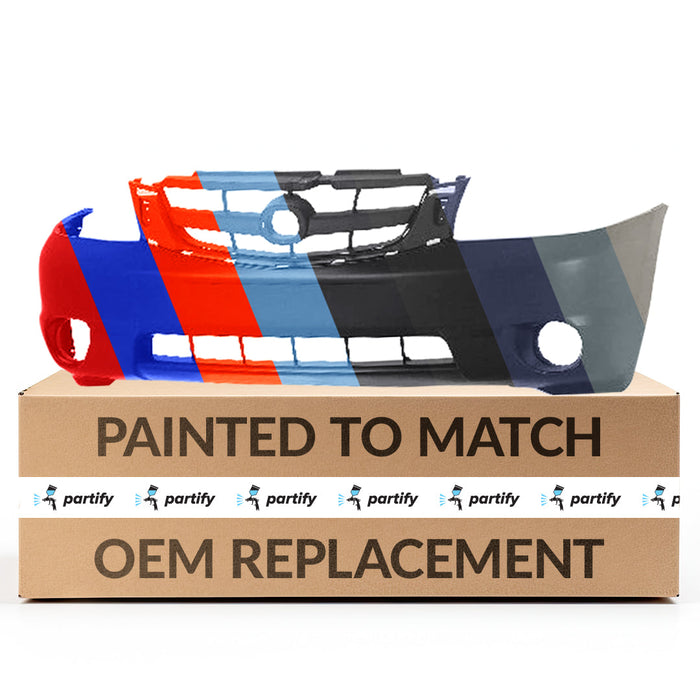 Mazda Tribute CAPA Certified Front Bumper W/O Fog Lamp Holes Cut If Needed d - MA1000202C