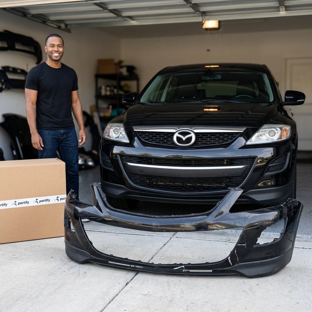 2010-2012 Mazda CX-9 Front Bumper - MA1000225 — Partify