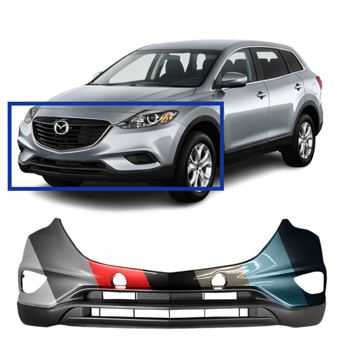 Mazda CX-9 CAPA Certified Front Bumper - MA1000237C