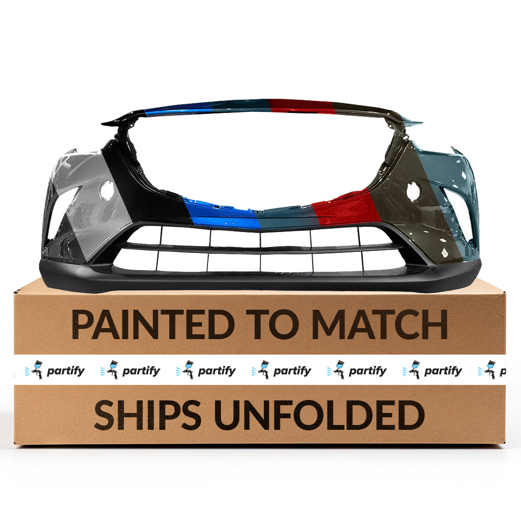 2016-2022 Mazda CX-3 OEM Front Bumper Without Chrome Trim