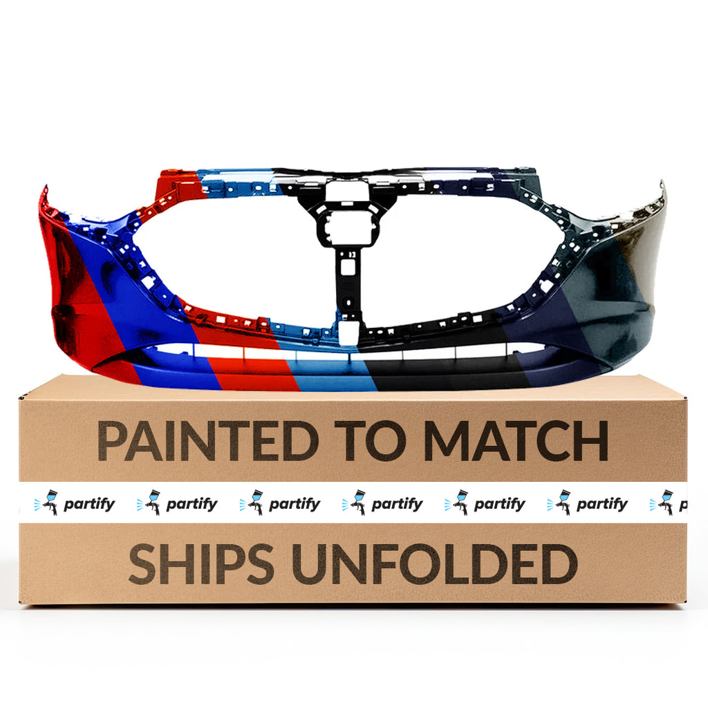 山下 Mazda Mazda 3 Hatchback OEM Front Bumper Without Sensor Holes