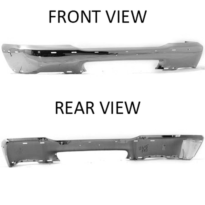 Mazda B2500/B3000/B4000 Front Bumper Face Bar Bright From 8/98 - MA1002131