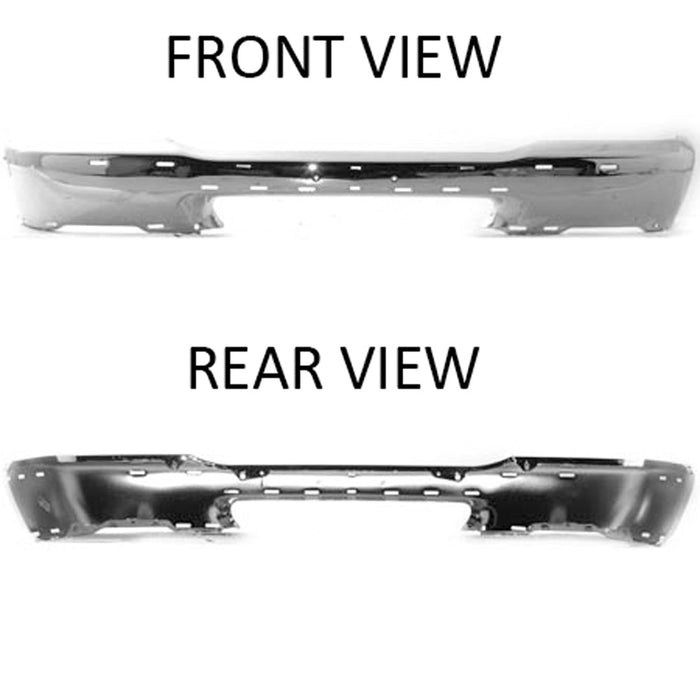 Mazda B2300/B2500/B3000/B4000 Front Bumper Face Bar Bright - MA1002134