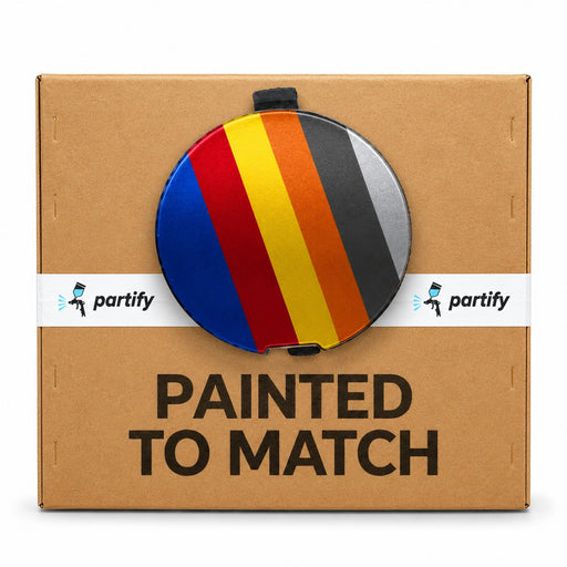Partify painted-to-match tow hook cover graphic - MA1029113