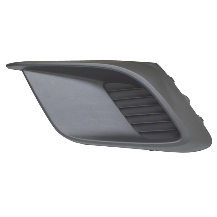 Mazda 3 Front Driver Side Bumper Insert Fog Lamp Opening Cover For Use W/O Fog Lamps - MA1038122