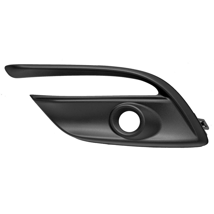 Mazda 3 Front Driver Side Bumper Insert Fog Lamp Bezel Mexico Built For Use W/Fog Lamps - MA1038135