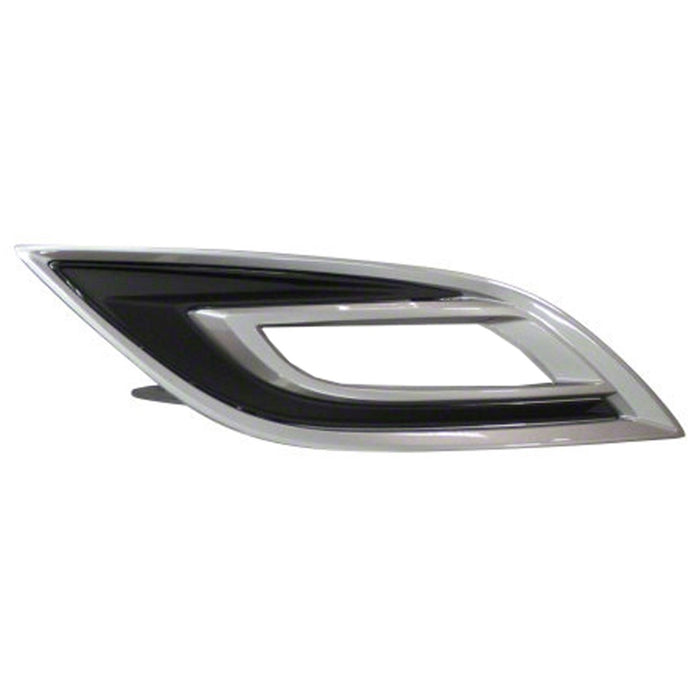 Mazda CX-9 Front Passenger Side Bumper Insert Fog Lamp Cover For Use W/Fog Lamps - MA1039118