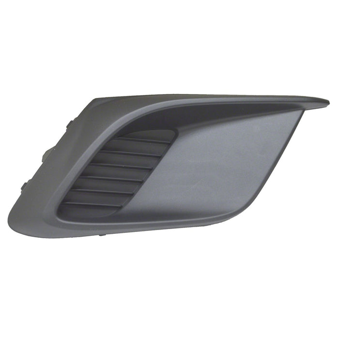 Mazda 3 Front Passenger Side Bumper Insert Fog Lamp Opening Cover For Use W/O Fog Lamps - MA1039122